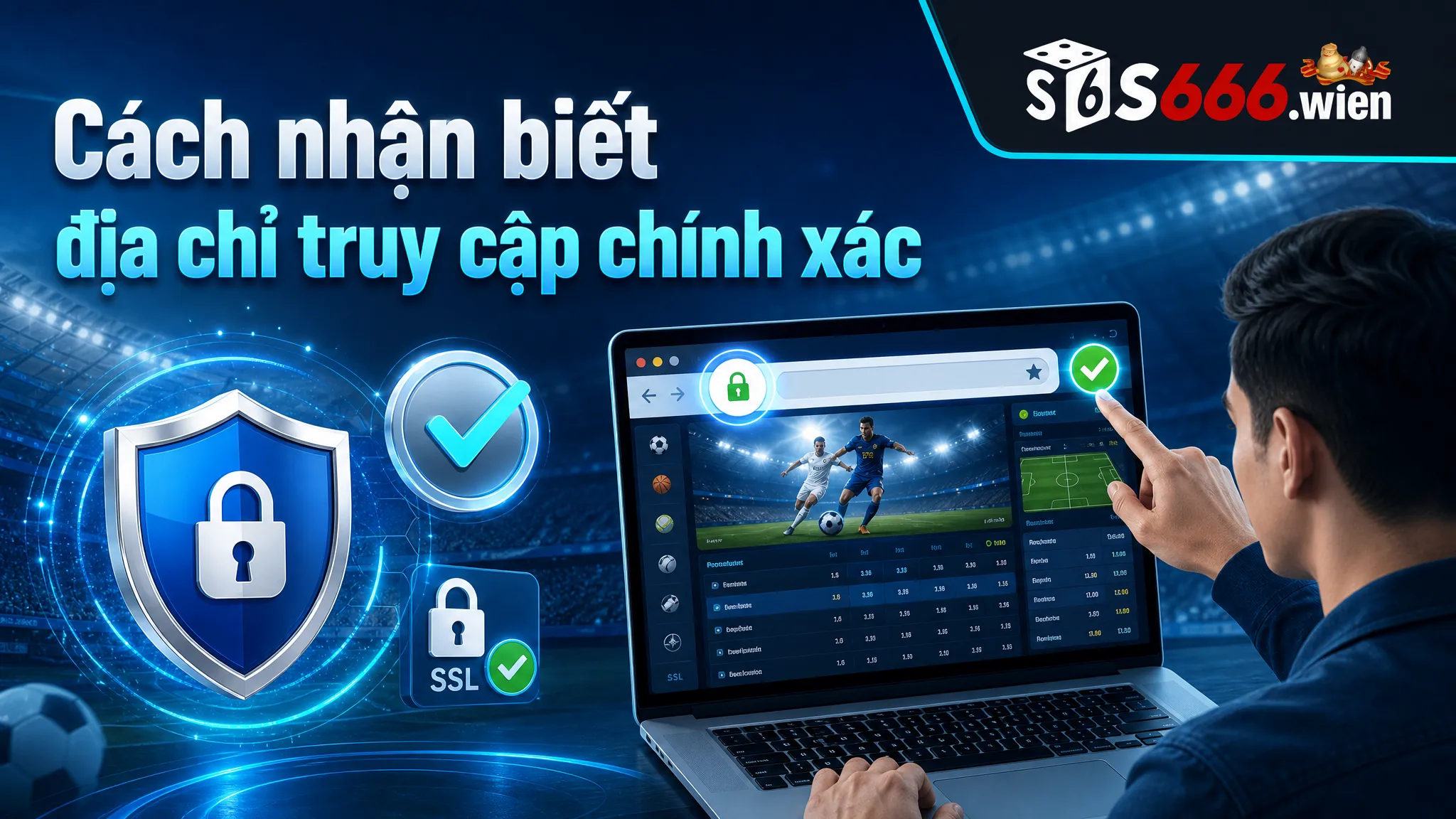 Cách nhận biết địa chỉ truy cập chính xác